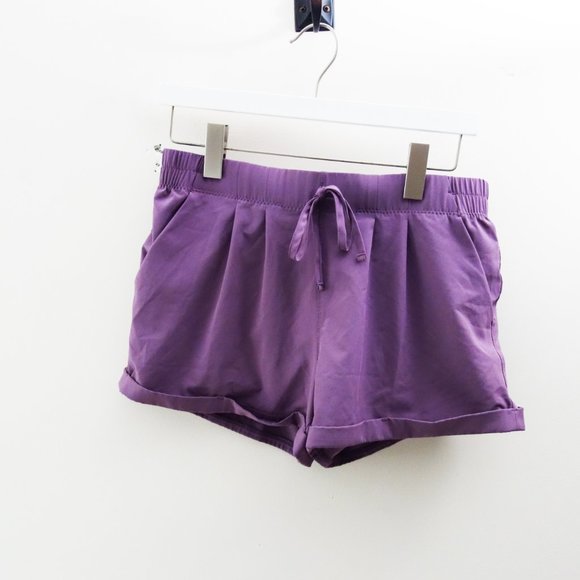 ❌SOLD❌Zyia Summer Shorts In Lavender Size M Inseam: 2.75" EUC - Picture 5 of 11